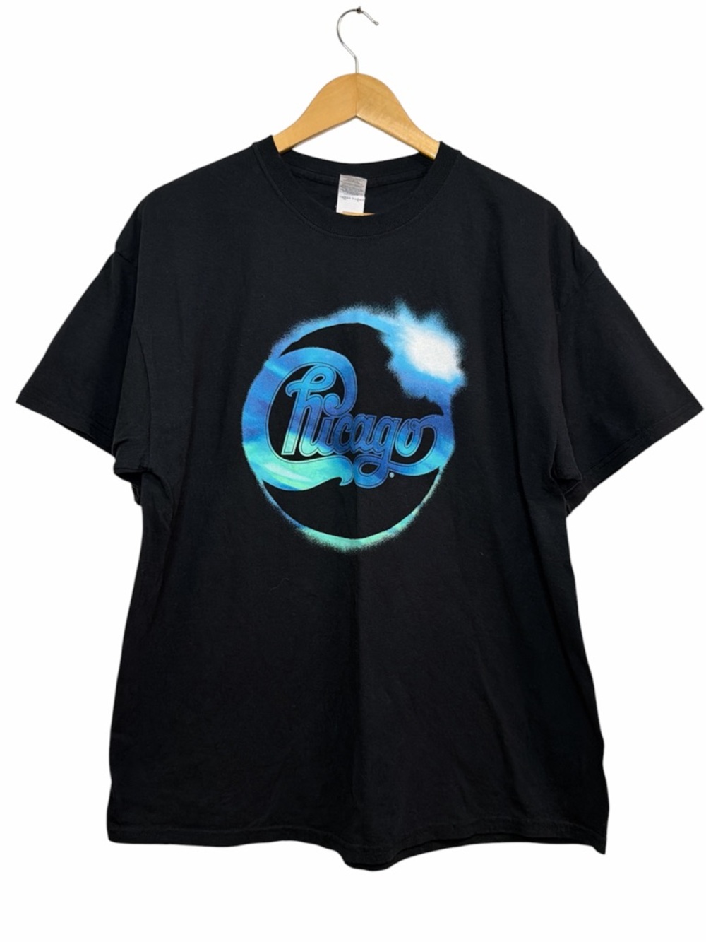Chicago 2018 Tour Band Tee Black Graphic T-Shirt Gildan XL